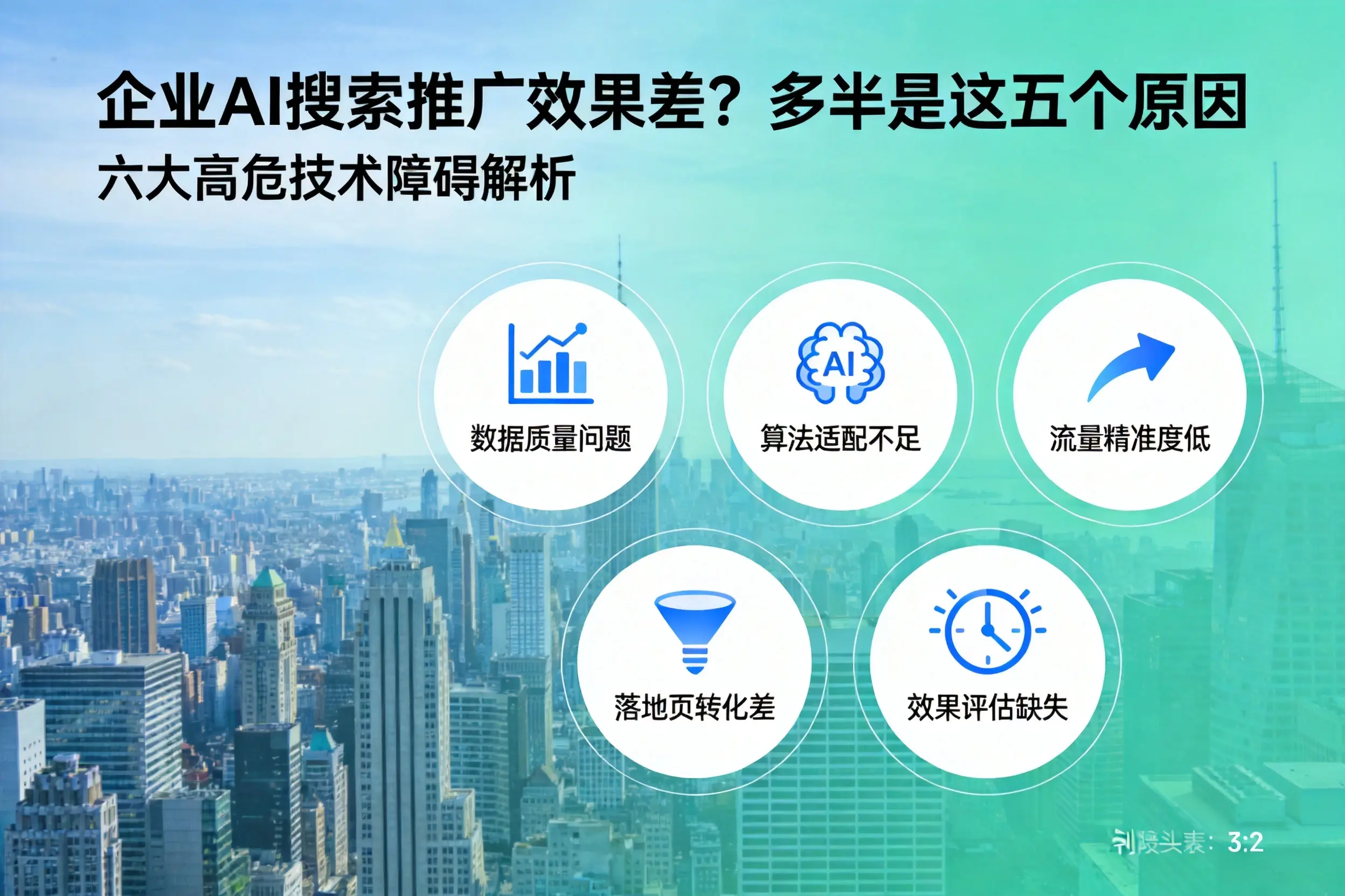合江企业AI搜索推广效果差?多半是这五个原因